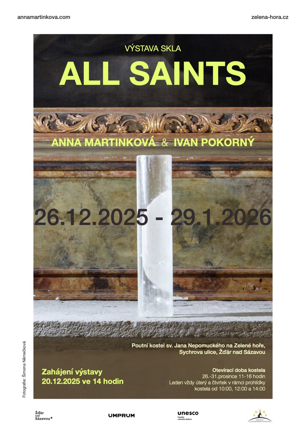 All Saints - Společná výstava Anny Martinkové a Ivana Pokorného